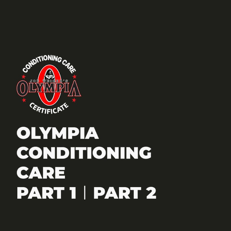 올림피아 컨디셔닝 케어 전문 과정   PART 1 ㅣ PART 2